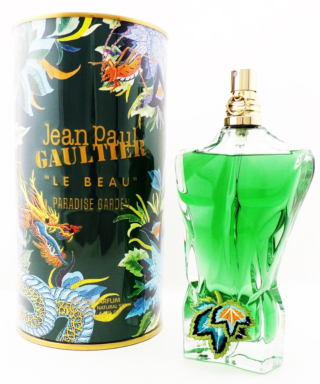 Jean Paul Gaultier Le Beau PARADISE GARDEN 4.2 oz. EDP Spray for